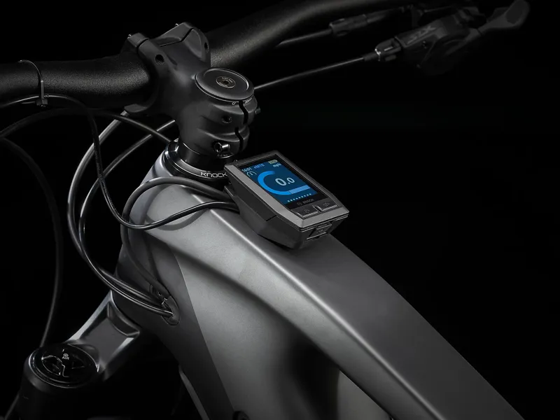 TREK Rail 9.7 Gen 2 625Wh Full Suspension Electric Bike Matte Lithium Grey-5